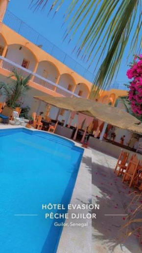 Hôtel évasion pêche djilor île sine saloum